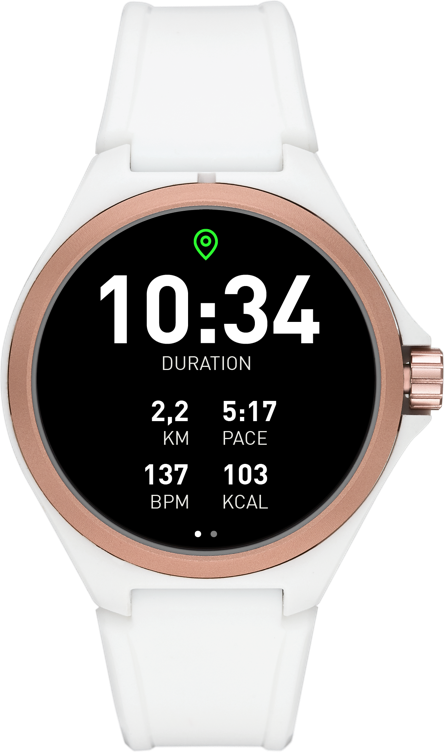 puma smartwatch white